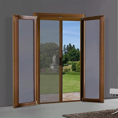 Zanzariera A Rullo Per Porta (Cm 150 X 250 Marrone)