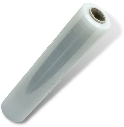 1 Rolle Stretchfolie Transparent Folie Für Möbel 23my Rollen 500mm Breit 300m Länge Palettenfolie Handfolie Wickelfolie Verpackungsfolie Umzugsfolie