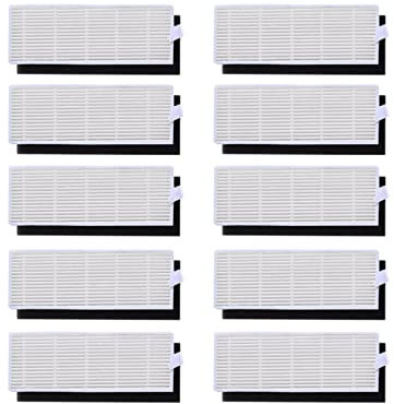 Filtre HEPA, compatible avec les pièces de rechange for aspirateur robot Amibot Spirit H2O (10 pièces)