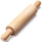 PARMEDU Mini Mattarello in Legno con Centro Rotante e Manici 26 cm per Lavoretti e Giochi Fantasiosi per Bambini, Modello BK005