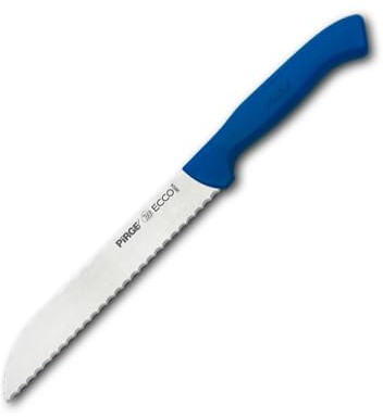 Pirge Ecco Brotmesser (Blau, 17,5 cm)