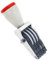 eMagTech 4-stelliger Verstellbarer Zahlenstempel Rollensymbol Büro Datumsstempel Digitaler Gummistempel Kreativer Rollrad Stempel Grau Schwarz