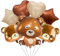 7 Pezzi Palloncini a Forma di Orso, Giganti Palloncino Foil Orsetto, XXL Pallone del Orsetto del di alluminio, Carino Palloncini per feste a tema con Orso per compleanno Baby Shower Bambini