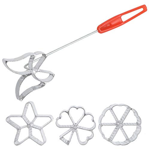 Yusat Molde para gofres de 33 x 12 x 2 pulgadas, 4 piezas de moldes de pastelería para hacer postres, juego de modelos de gofres, accesorios para hornear, waflera belga