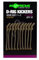 Korda Kickers D Rig Brown X-Large, einfach zu bedienende Hakenadapter, X-Large Größe, Material, perfekt für D-Rig Spinner, Slide-On-Design, erhältlich in den Farben Grün und Braun, sorgt für