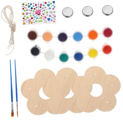 Abaodam 3St Graffiti-Vogel häuschen Kinderspielzeug Vogelhäuschen bemalen Vogelhäuschen färben kinder bastelset basteln für kinder DIY-Graffiti-Spielzeug Kinder bemaltes Spielzeug Holz