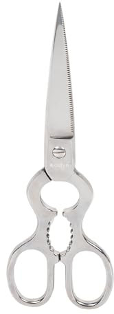 Cofan Tijeras para pescado | Hojas de acero inoxidable | Corte preciso de alimentos | Longitud: 21 cm