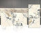 Panneau mural aspect marbre - Revêtement mural en PVC de qualité supérieure - 120 x 60 cm - 2,5 mm d'épaisseur - Imperméable et résistant aux UV - Résistant à l'humidité - Alternative au carrelage et
