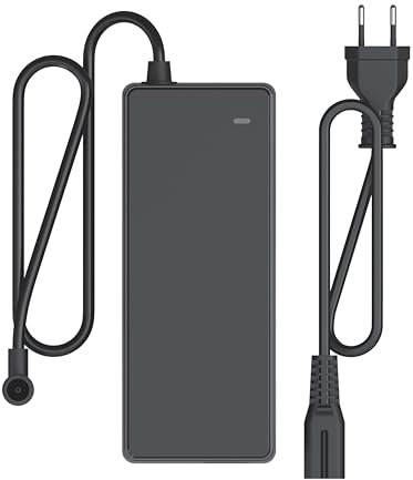 Mezelon Cargador Patinete Xiaomi, 54.6V 2A Cargador para Patinete Eléctrico Xiaomi 4 Pro 2nd Gen, 4 Ultra, 5, 5 Pro, Cargadores de baterías para patinetes, Cargadores de Batería 48V