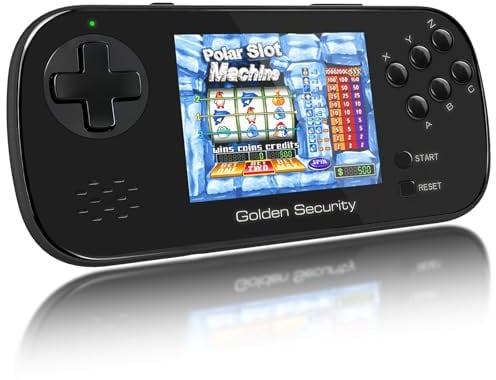 Gioco Per Bambini Con Schermo da 3,5 Grande, Preinstallato Con 156 Giochi HD Classici Retrò, Console Portatile Con Batteria Ricaricabile, Regalo Elettronico Arcade Mini per Ragazzi e Ragazze (nero) | Mini Arcade Retro, 156 Videogiochi Retrò HD, Batteria Ricaricabile 2000mAh Regalo Console di Gioco Portatile per Bambini