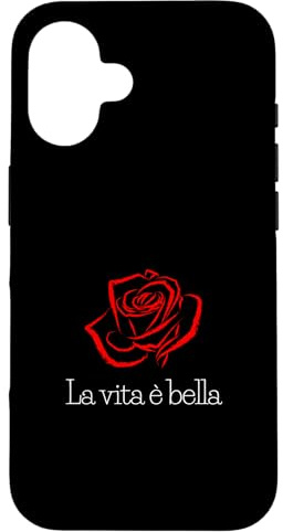 La Vita è Bella Italian Quote Positive Life Case for iPhone 16