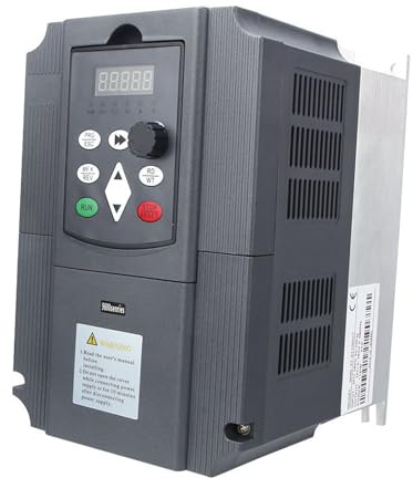aqxreight 11KW Frekvensomriktare – Universal 3-fas VFD för Styrning Mångsidiga V/F- och PID-lägen för Automation, Textil och Lyftutrustning Kompakt 380VAC-enhet