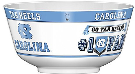 Fremont Die NCAA Unisex NCAA Party Schale, Unisex, 45495, North Carolina Tar Heels, 11.75 Diameter