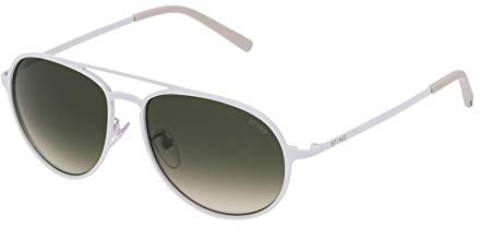 Sting Unisex Sst0045506v6 Sunglasses, Rubberized White 06V6, 55