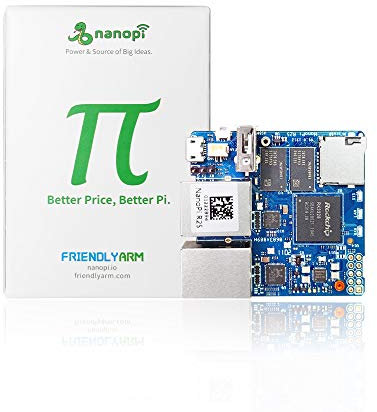 Mini Router Open Source NanoPi R2S con porte Ethernet dual-Gbps DDR4 da 1 GB Basato Su RK3328 Soc per IOT NAS Smart Home Gateway