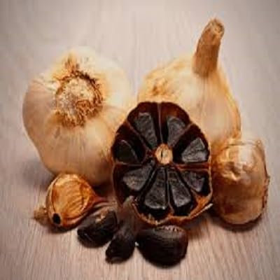 Semi di ortaggi freschi freschi dell'aglio da 100 pezzi per piantare il nero