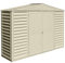 Ezooza Casetta in PVC SidePro 10,5'x3' Duramax Classic, 320 x 81 x 233 cm Colore Avorio da Giardino