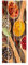 Bilderwelten Holzbild - Gewürze auf Holzlöffel - Hochformat 5:2 120cm x 48cm