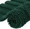 subrtex Badteppich aus Plüsch, gestreift, Chenille, weich, für Badezimmer, maschinenwaschbar (40 x 60 cm, Grüner Tee)
