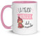 Kembilove Taza de Desayuno de la Mejor Niñera del Mundo – Tazas de Café para Profesionales y Trabajadores para la Oficina – Tazas de Té en Color de Profesiones – Taza de Cerámica de 350 ml