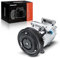 Frankberg Compressore dell'aria condizionata con frizione Compatibile con Qashqai +2 I J10 JJ10E NJ10 M.e.g.a.n.e I M.e.g.a.n.e II Scénic Replace# 8200940837, olio preconfezionato