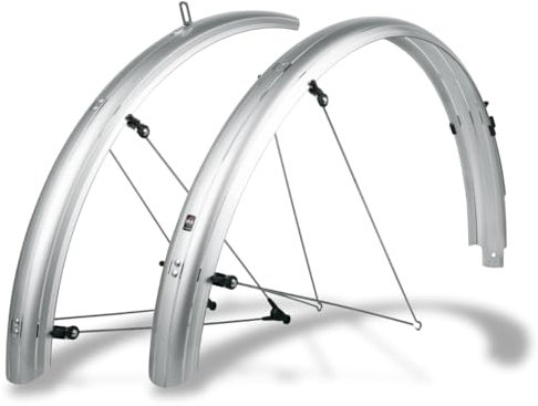 SKS GERMANY Germany Unisex – Erwachsene Basic Schutzblechset, Silber, 69MM