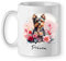 Mug Yorkshire Terrier tasse personnalisé prénom cadeau pour les amoureux de chien York