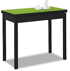 ASTIMESA Buchtyp Küchentisch, grün, 80 x 40 cm bis 80 x 80 cm