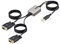 StarTech.com 4m 2-Port USB auf Seriell Adapter, COM-Retention, FTDI, USB-A zu DB9 RS232 Kabel, Wechselbare Schrauben/Muttern