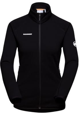Mammut Aconcagua ML Jacket Women | Outdoor Midlayer Fleecejacke für Damen | Schwarz, XL