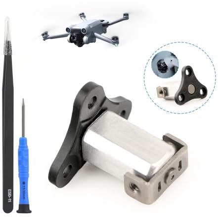 Eje de brazo delantero de repuesto para DJI Mini 3/Mini 3 Pro, bisagras de brazo delantero para DJI Mini 3/Mini3 Pro, accesorios de dron, piezas con herramientas de reparación