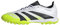 adidas Unisex Predator League Turf Football Boots, Cloud White/Core Black/Lucid Lemon, 43 1/3 EU
