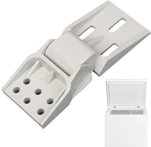 Chest Freezer Hinge Replacement - Universal Hinge for Small Freezers, Balanced Kitchen Cabinets, Freezer Stand, Durable, Easy to Install