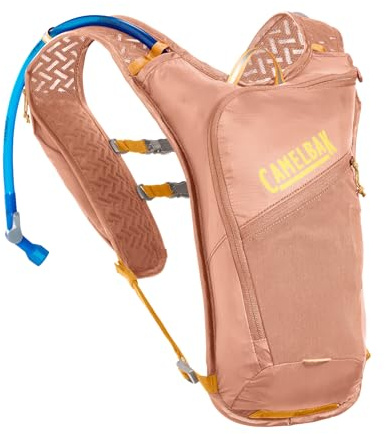 CamelBak Dart Run Vest 50oz - Minimalist Hydration Vest with 1.5L Reservoir Bladder, Peach
