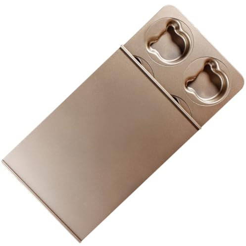 TOPBATHY Wiederverwendbares Kuchenformen-set Aus Metall 6-teilig Bärenform Backformen Plätzchenformen Fondantformen Zum Backen