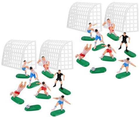 Gatuida 2 Set Di Decorazioni Per Torte A Tema Calcio Set Toppers Per Torte E Cupcakes