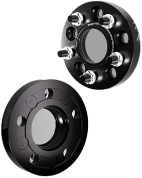 Separadores Ruedas Coche Espaciadores De Rueda para Tesla para Model 3 para Model Y 5x114,3 64,1 Placa De Brida T6-7075 Adaptador Ensanchado De Cubo De Aluminio Espaciador Rueda(2PCS 25mm)