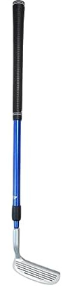 APLVFFZH Mazza da Golf Telescopica Regolabile in Lega di Alluminio a Doppia Faccia per Chipping, Wedge da Golf per Bambini, Adulti, Blu