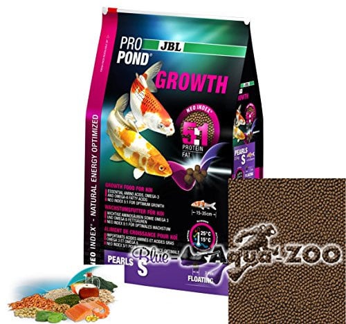 JBL 4129400 Croissance Doublure Koi, flottant pour perles, spécial Doublure, propond Growth, taille S, 2500 g