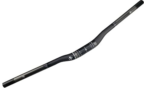 RXL SL 3 K Carbon MTB Mountain Bike Lenker Ergonomischer Fahrrad Lenker Flat Bar, Riser, 740mm