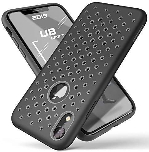SUPCASE Unicorn Beetle Sport Series Liquid Silicone Rubber PC Premium Hybrid Case for iPhone XR (2018 Release), Black