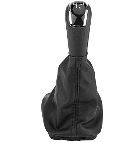 EVGATSAUTO 5 Gang Schaltknauf Gamaschen Manschette Passend für MK1 6Y0711113H Austausch der Schaltmanschette Abdeckung