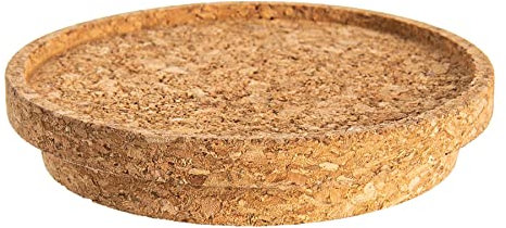 Argon Tableware Cork Storage Jar Lid - Modern Contemporary Kitchen Food Storage Canister - 10cm