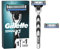 Gillette Mach3 Nassrasierer Herren, Rasierer + 2 Rasierklingen mit 3-fach Klinge, Geschenk Männer