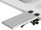 OUGIC Ergonomische Schreibtisch-Erweiterungsablage, 30 x 15 cm, Klemme ohne Perforation, faltbare Tastatur-Schubladenablage, Handgelenkauflage, Computerständer