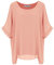 Van Der Rich ® - Chemisier en Voile Mousseline Doublé Intérieur - Femme (Rose, L-XL)