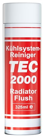 TEC-2000 Kühlerreiniger, Kühlsystemreiniger gegen Kalk und Rost, 325 ml | Radiator Flush, entfernt Kalk, Rost und Ablagerungen, für 10-15 l Kühlmittel, sicher für Metall, Dichtungen und Gummi