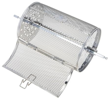 Kisangel Roll Grillkorb Grillkörbe Aus Rostfreiem Stahl Praktisches Backzubehör Für Grill Und Backofen Grillkäfige Und Grillbräter Für Einfaches Braten Und Garen Von Gemüse Und Anderen Lebe