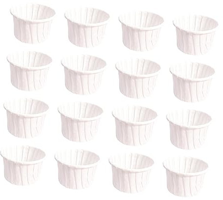 MAGICLULU Tavolo Da Dessert In Tazza Di Mousse Da 50 Pezzi Bianco