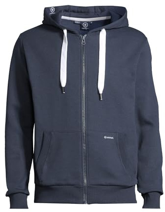 Salzhaut Sweatjacke BREKER Navy, XL Maritime Kapuzenjacke